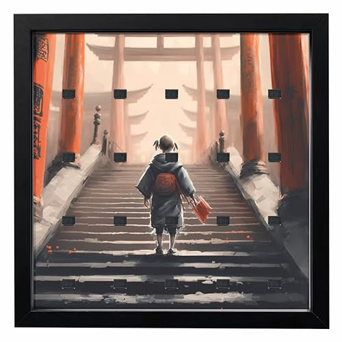 GetStones24 Vitrine für Lego® Figuren - 35x35cm Bilderrahmen - MF_0068