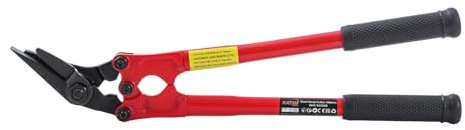 KATSU Tools Coupe-Bandes Acier 18 Pouces, Lames en Acier Chrome Vanadium, pour Bandes jusqu'à 32mm de Large, Portable avec Poignées Ergonomiques 832340