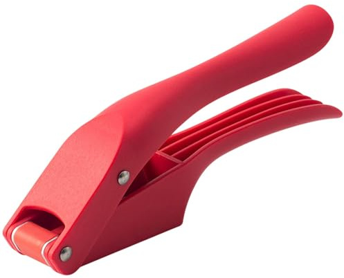 Cortador de ajos, exprimidor de ajo y rebanadora, picadora de ajo con prensa manual | Picadora portátil para exprimidor de ajos, gadget de cocina machacador de ajo para rebanar picar