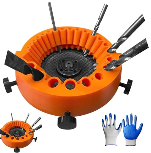 Affilatrice per punte da trapano, attacco per smerigliatrice angolare, lama gigante per smerigliatura di punte da trapano, punte da 2 a 13 mm per smerigliatrice da 125 mm