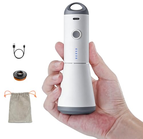 Vacbird Pompa A Vuoto Senza Fili per Sacchetti Sottovuoto Vestiti Viaggio, Pompa Portatile per Sacchi Sottovuoto, Pompa Sottovuoto da Viaggio, Assistente per Riporre Gli Oggetti Ultraleggero Compatto