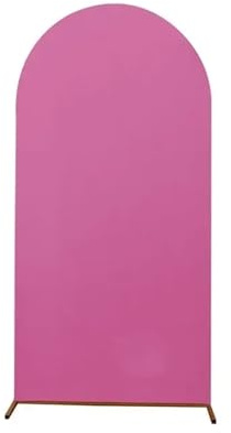Bröllopsdekoration båge bakgrund tyg hög stretch födelsedagsfest skydd för ceremoni bankett dekor bröllop bågskydd (ros, 200 x 100 cm)