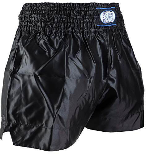 BAY Remy Uni schwarz Black Thaiboxhose (S)