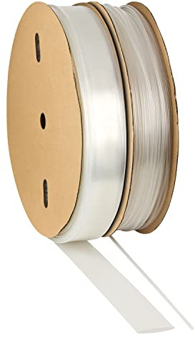 ISOLATECH krympslang i metervara transparent utan lim Ø1inch (25mm) 10ft (3meter) krympförhållande 2:1 set polyolefin för isolering av kablar lödda anslutningar omärkt