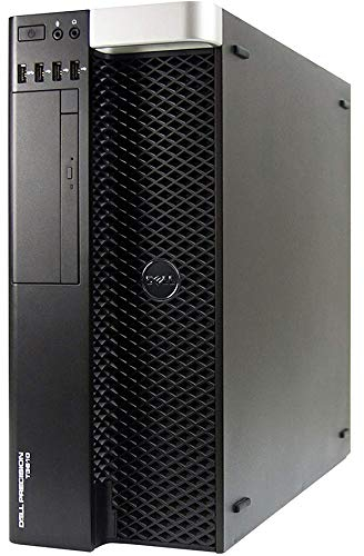 Dell T3610 Tower Workstation Intel Xeon E5-1607 4 núcleos | 32 GB de RAM | SSD de 256 GB + HD de 1 TB | Nvidia Quadro NVS 300| Windows 10 Pro (Reacondicionado)