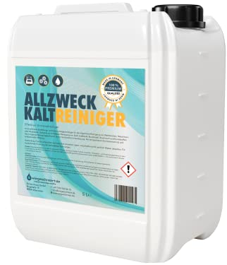 Allzweck Kaltreiniger | Wasserbasierter Universalreiniger zur allgemeinen Motor- und Teilereinigung (5 Liter)