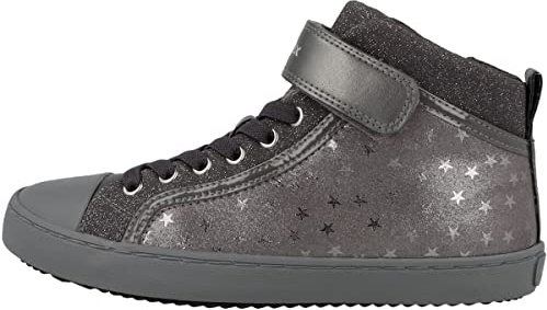 Geox J Kalispera Girl I, Sneakers Niñas, Gris, 30 EU