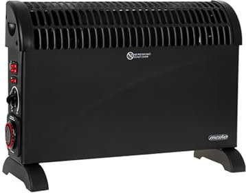 Mesko MS 7741b - Convector con temporizador y ventilador turbo