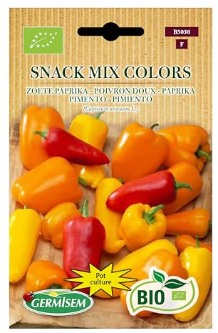 Paprika Snack Mix Colors