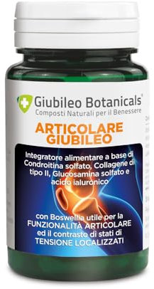 ARTICOLARE GIUBILEO integratore per la salute delle articolazioni e stati di tensione localizzati -30 compresse- con Boswellia -Formula Avanzata per flessibilità,Mobilità,benessere Articolare