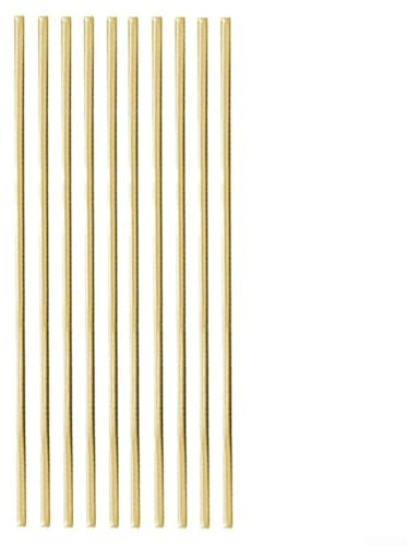 Flussante per saldatura in ottone a bassa temperatura, confezione da 10, comode e leggere (33 cm x 1,6 mm)