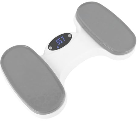 CHICIRIS Twisters de Cintura, Báscula de Peso Corporal 2 en 1 y Tabla de de Ejercicio con Pantalla LED para Entrenamiento de Abdominales Centrales en el Gimnasio en Casa, Soporta Pies Más Grandes