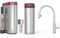 Quooker Flex mit Reservoirs PRO3 und Cube inkl. Filter Sofort-Kochend-Wasserhahn (Voll-Edelstahl)