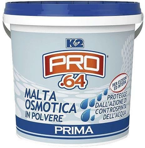 La zappa Malta osmotica in polvere 1 Kg ideale per il risanamento e l'impermeabilizzazione di pareti e pavimenti (barattolo, 1000, grammo)