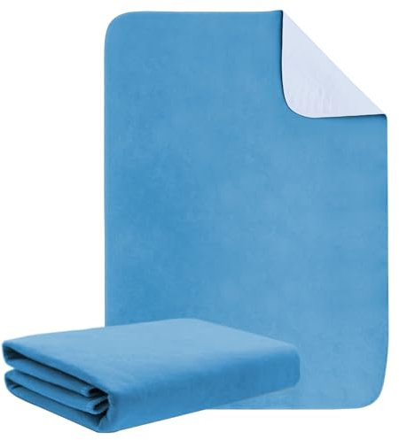 Bettunterlage, waschbar, wasserdicht, waschbar, Inkontinenzeinlagen für Kinder, Erwachsene, ältere Menschen, Haustiere, Flüssigkeitsaufnahme, wiederverwendbar, Bettnässen, wasserdichte Schutzunterlage