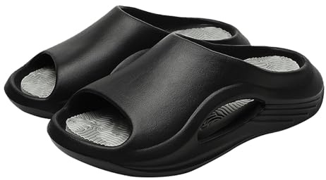 Pantuflas ortopédicas para mujeres con fascitis plantar, pantuflas con soporte de arco, zapatillas esponjosas y cómodas, antideslizantes, térmicas, de moda, para invierno, deslizadores para casa y