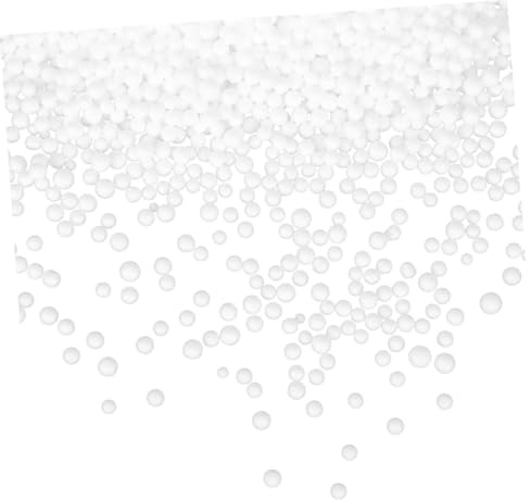 GLEAVI White 4-6mm Bean Bag Filler Beads EPP Foam Refill for Bean Bag Chairs Cushions and Stuffing Suitable for Adult Filling and Chair Refills