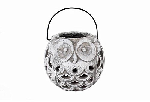 LA CASA DI EVA La casa de Eva Farol búho de piedra Diam.Base cm.9 Diam.Max cm. 16