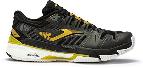 Joma T.Slam Men 2201 TSLAMS2201P, Mens Tennis Shoes, Black, 40 EU