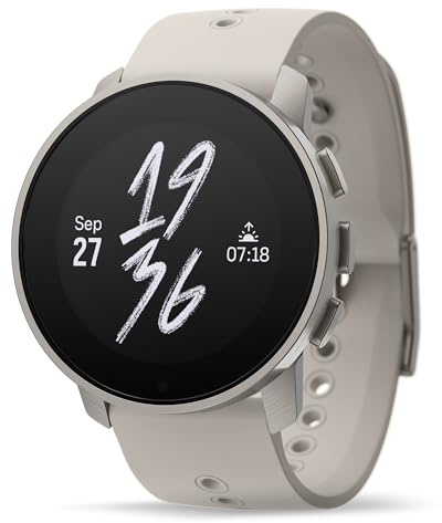 SUUNTO 9 Peak Pro GPS-Sportuhr mit extrem Langer Batterielaufzeit und Herzfrequenzmessung am Handgelenk, Titanium Sand, Einheitsgröße