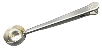 15ml Coffee Scoop with Bag Clip, Metal Tablespoon, sea Moss Serving