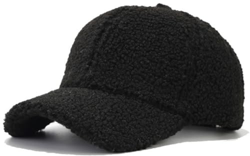 Baseball cap Winter Cappello Baseball Invernali Cappellino in Lana Berretto da Baseball Unisex Cappelli Invernali Cappelli per Circonferenza della Testa Cappellino con Visiera