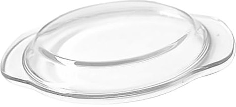 ULTECHNOVO Cubierta De Vidrio Transparente Para Microondas Tapa Prueba De Salpicaduras Para Horno Y Vaporera Compatible Con Platos Y Tazones Fácil De Limpiar Y Duradera