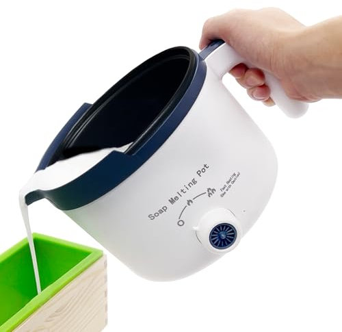 LFISGNN Seifenschmelzer für Seifenherstellung, DIY Seifenschmelztopf für DIY Seife Selber Machen Set, Erwachsene und Kinder (Nur Seifenschmelzer)