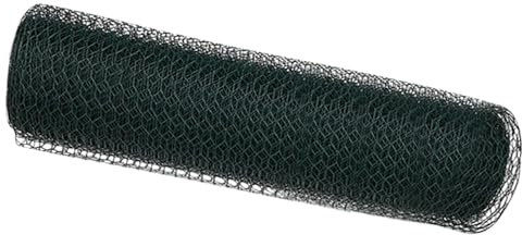 vidaXL Hexagonstängsel 0,8 x 100 m PVC Grön
