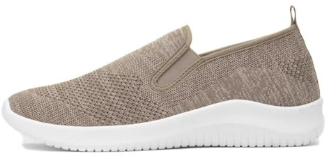 XL Elijah Mens Beige Slip On Canvas Shoe - Size 10 UK - Beige