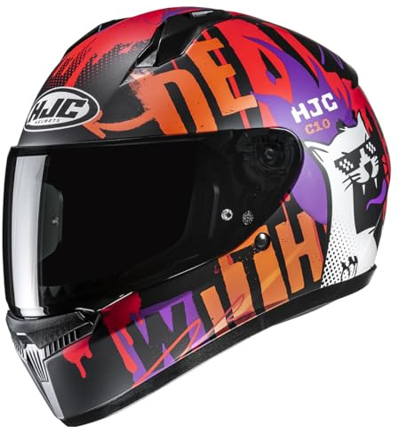 HJC, Casco Moto Integral para Niños C10 FOP MC7SF, XXS