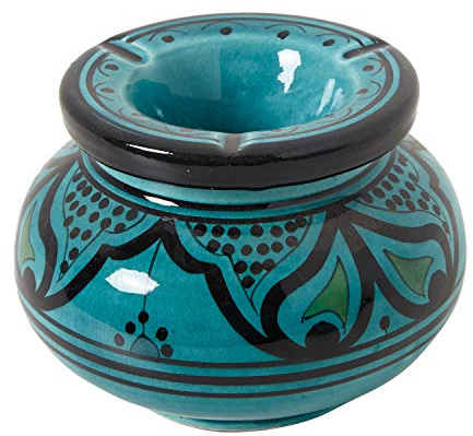 Casa Moro | Oriental Moroccan ashtray Turquoise | KE5006
