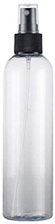 Fancylande - Pulverizador de 250 ml transparente para niebla fina – Plástico a prueba de fugas y perfumes vacía