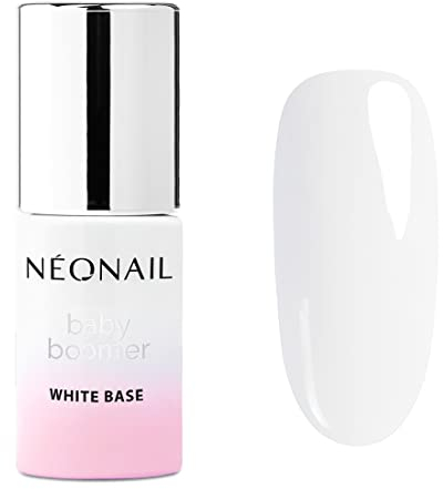 NÉONAIL UV Nagellack - Base Coat Gel UV - Baby Boomer White Base - Unterlack Für Nägel Lack Gel - Modeling Base - 7,2 ml
