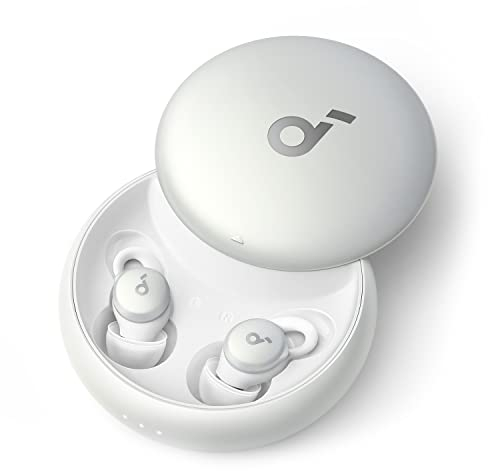 soundcore by Anker, Sleep A10 Bluetooth Sleep Earbuds, Ohrhörer zum Schlafen mit passiver Geräuschmaskierung, Bequemes flaches Design, Bluetooth 5.2, Für Schlafgeräusche, Schlafüberwachung, Wecker