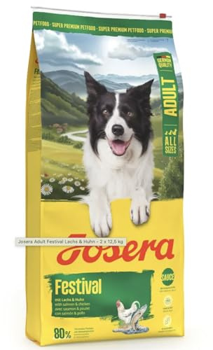 Josera Festival 2 x 12,5 kg ekonomipaket torrfoder för hundar