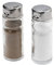 Fackelmann 12 Salzstreuer/Pfefferstreuer, Glas, transparent, 20 x 13,5 x 9,5 cm