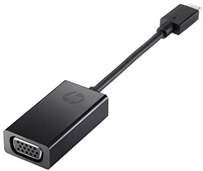 HP 4SH06AA adattatore di cavo USB-C VGA nero – Adattatore per cavo (USB-C, VGA, Male connector/Female connector, Nero)