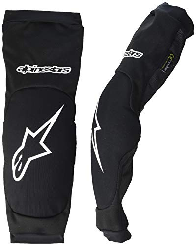 ALPINESTAR Paragon Plus - Protector de codo para hombre, color negro y blanco, talla XL