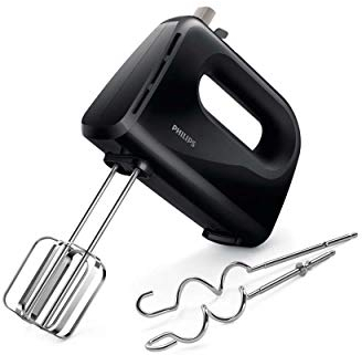 Batteur électrique - PHILIPS - HR3705/10 - 300 W - 5 vitesses + turbo - Blanc