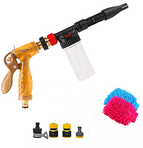 YIYIDA Pistola a Spruzzo Ad Alta Pressione 2-in-1 Manuale per Auto, Finestra, Giardino, Piano
