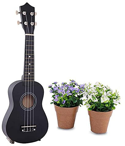 CAZARU 21 Höhen hawaiianische Gitarre 12 Bünde Ukulele Uke Musikinstrument Holz