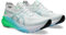 ASICS Herren Gel-Kayano 31 Sneaker, White Bright Cyan, 42.5 EU