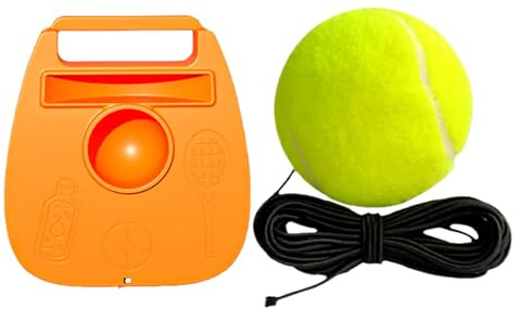 Allenatore di tennis, macchine per pallina da tennis, compagno di tennis, palla di rimbalzo con pallina a corde, attrezzo portatile per l'allenamento sportivo per principianti