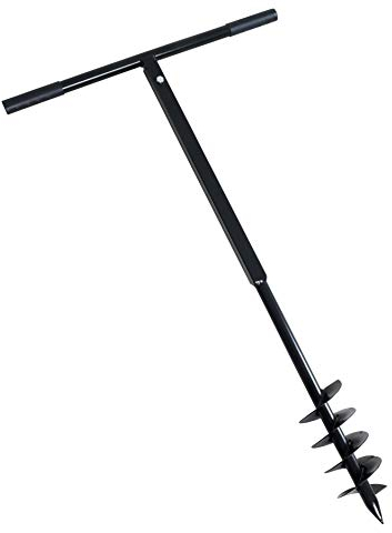 Estexo Tarrière de Terre Foreuse de Sol Perceuse à Main 110mm perceuse