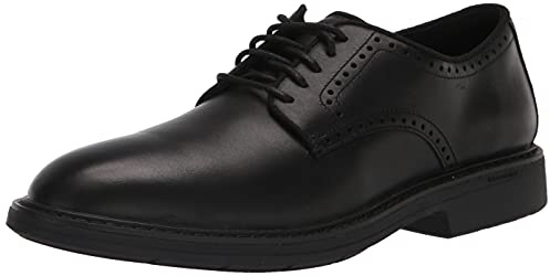 Cole Haan Zapatos Oxford de Punta Lisa para Hombre, Negro (Black Waterproof), 8.5 Wide