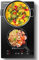 Placa Induccion 2 Fuegos, AMZCHEF doble placa de inducción domino con 9 niveles de potencia y función de sobrealimentación, cerradura de Seguridad y cronómetro de 1-99 minutos, 3300w