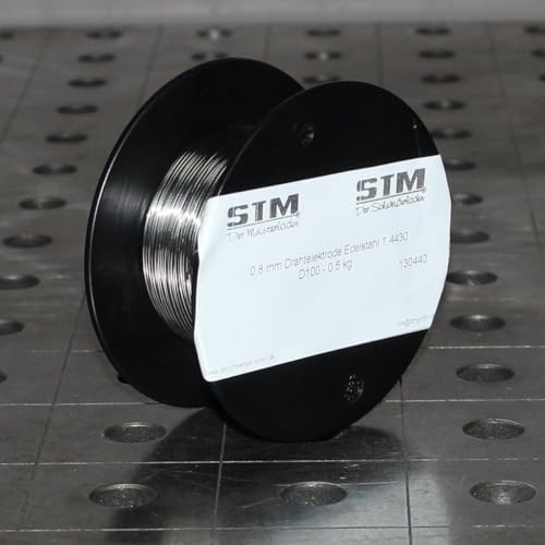 Edelstahl Schweißdraht VA STM Der Meisterladen V4A 316L 1.4430 0,8mm D100 0,5kg
