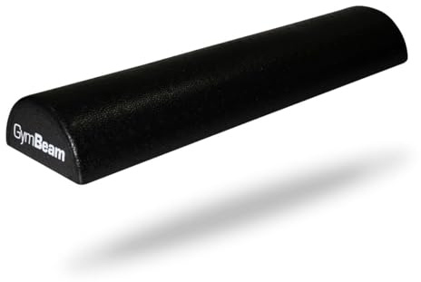 GymBeam Semi-Rullo per Esercizi, Foam Roller con Superficie Liscia, Roller per Pilates Leggero e Trasportabile, Rullo da Pilates per Allenare la Stabilitá e Fare Stretching, Perfetto per l'Equilibrio