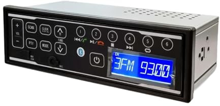 IMELBUFF M505 Bluetooth Radio Car Digital Broadcast DAB DAB+ Radio Receiver USB AUX Port AM/FM Radio, BT Call, Single DIN, MP3 Player for Komatsu Kobelco Sumitomo Excavator